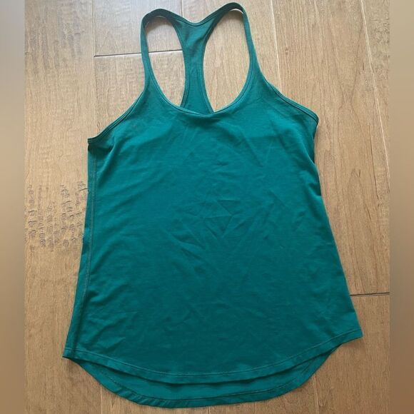 Lululemon Tech Mesh Singlet Forage Teal - Picture 3 of 6